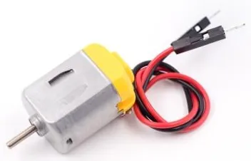 DC Motor with Wire