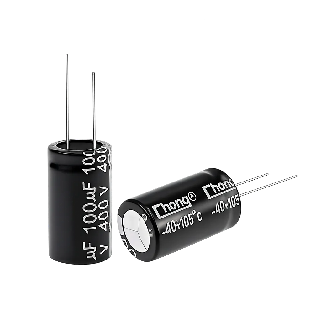 [CMP-CAP-100UF] 100uF Electrolytic Capacitor