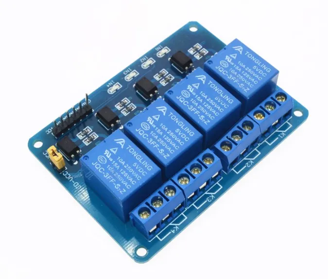 [MOD-RELAY-4CH-LL] 4 Channel Relay Module (Low Level)
