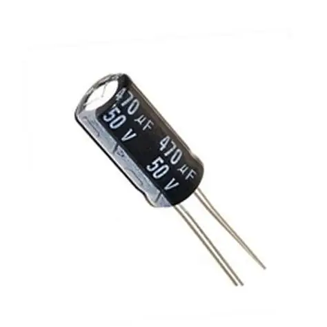 [CMP-CAP-470UF] 470uF Electrolytic Capacitor